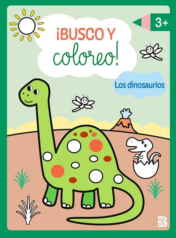 Busco y coloreo - Los dinosaurios | 9789403246079 | Ballon