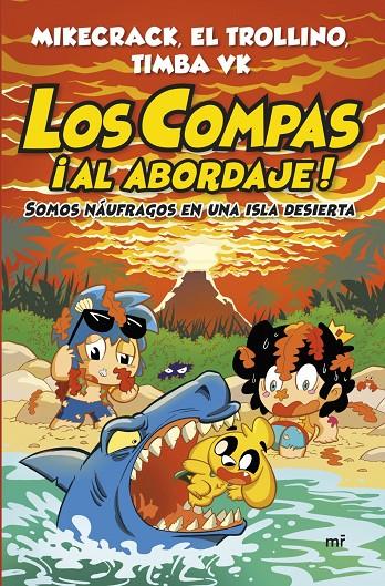 Los Compas ¡Al abordaje! | 9788427055568 | Mikecrack, El Trollino y Timba Vk