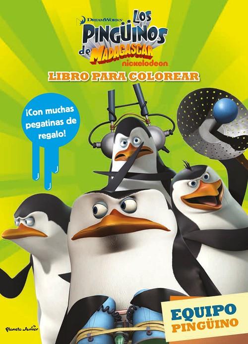 Pingüinos de Madagascar - Libro de colorear | 9788408149811 | Dreamworks