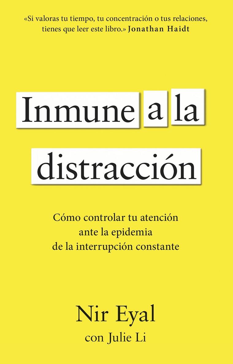 Inmune a la distracción | 9788411003933 | Eyal, Nir