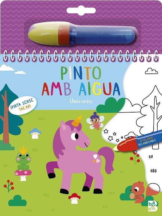 Pinto amb aigua - Unicorns | 9789403242873 | Ballon