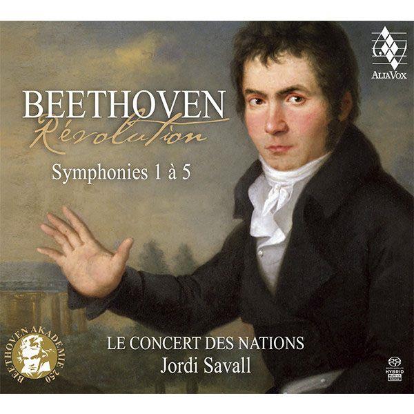 Beethoven: Révolution Symphonies 1 à 5 (3 CD) | 8435408099370 | Jordi Savall - Le Concert des Nations