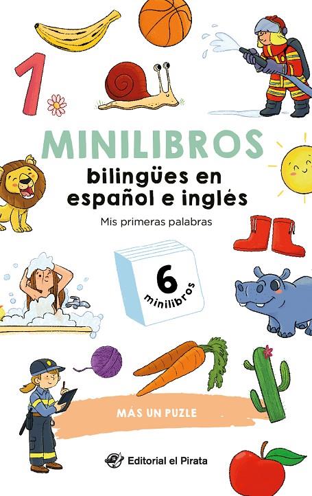 Minilibros bilingües en español e inglés - Mis primeras palabras | 9788419898579 | el Pirata, Editorial
