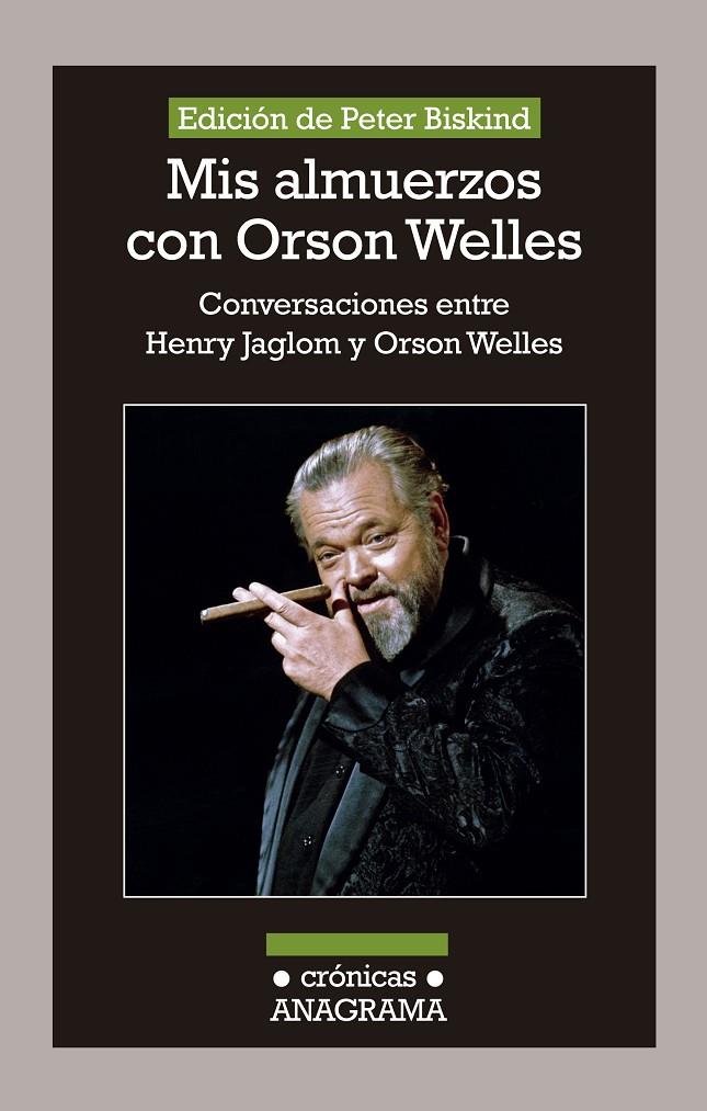 Mis almuerzos con Orson Welles | 9788433926081 | Conversaciones entre Henry Jaglom y Orson Welles