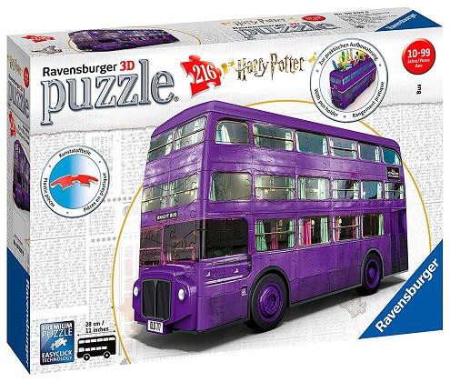 Puzle 3D 216p+28a Autobus noctàmbul Harry Potter | 4005556111589