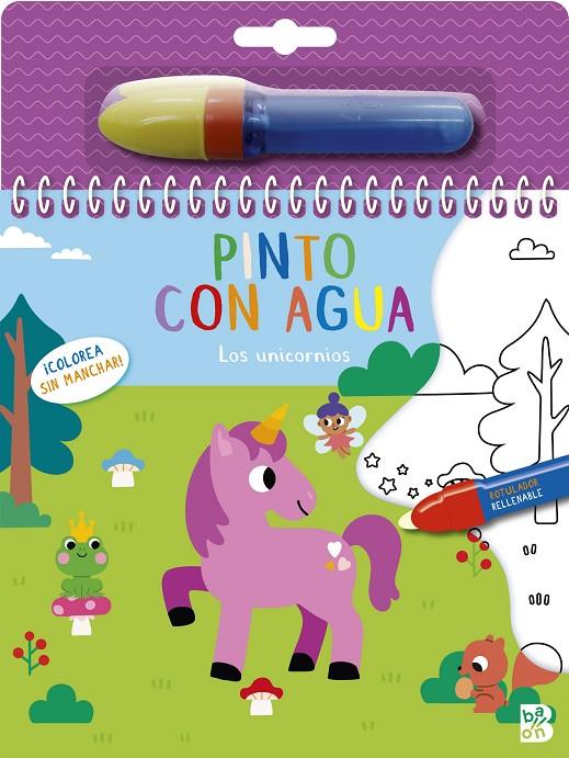 Pinto con agua - Los unicornios | 9789403242491 | Ballon