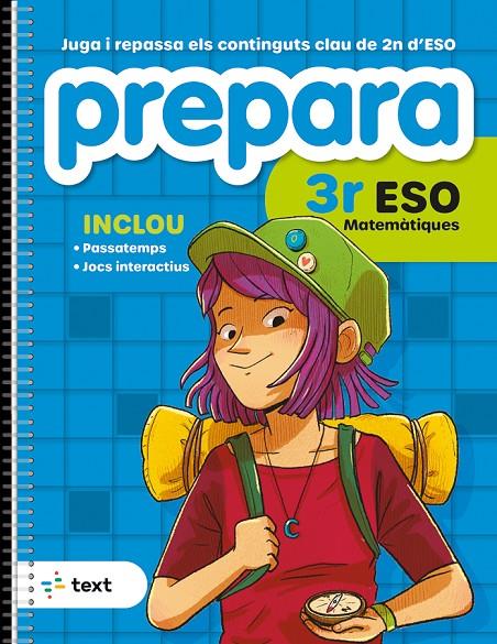 Prepara 3r ESO Matemàtiques | 9788441235847 | Díez Sardà, Lluís; Martorell i Sabaté, Eduard; Miquel i Rigual, Joan