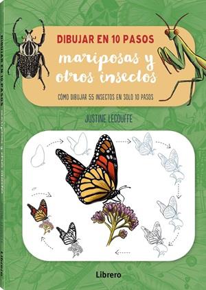 Dibujar mariposas y otros insectos en 10 pasos | 9789464991574 | Lecouffe, Justine