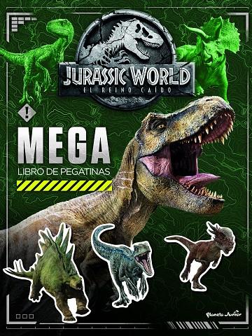Jurassic World. El reino caído. libro de pegatinas | 9788408185390 | Universal Studios