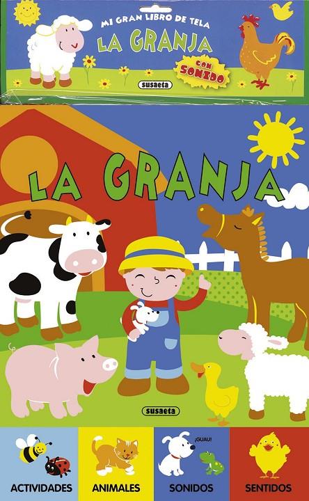 La granja - Gran libro de tela | 9788467718805 | Susaeta, Equipo