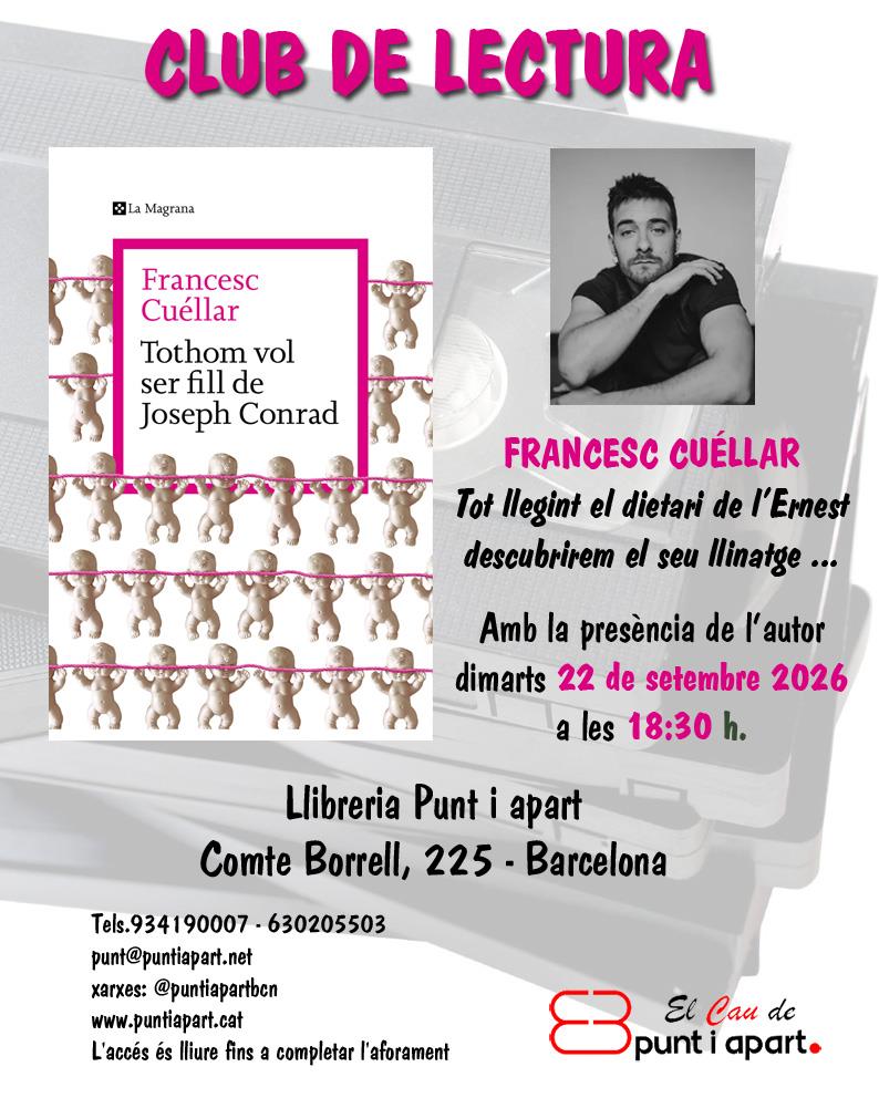 Club de lectura: Tothom vol ser fill de Joseph Conrad - 