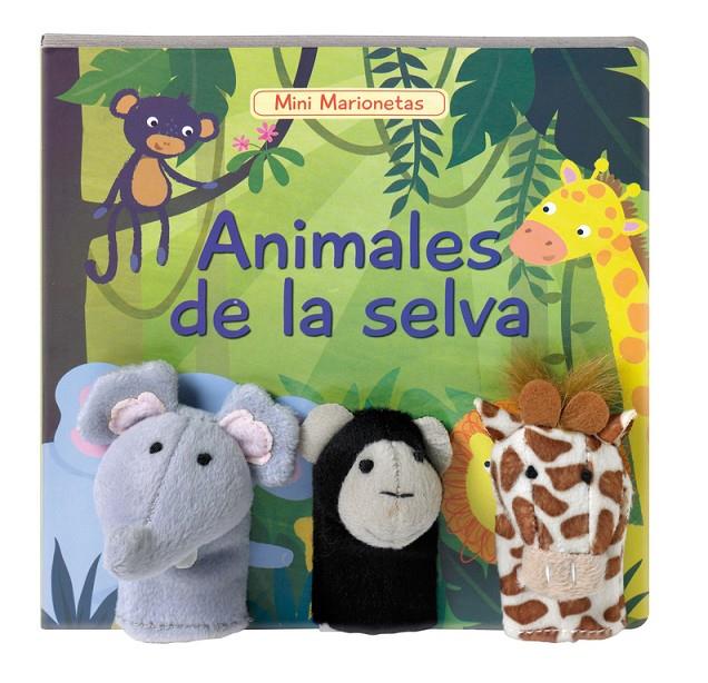 Animales de la selva - Mini marionetas | 9788448836030 | Karen Hayes / Samantha Meredith