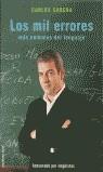 mil errores más comunes del lenguaje | 9788427026698 | Sobera Prado, Carlos