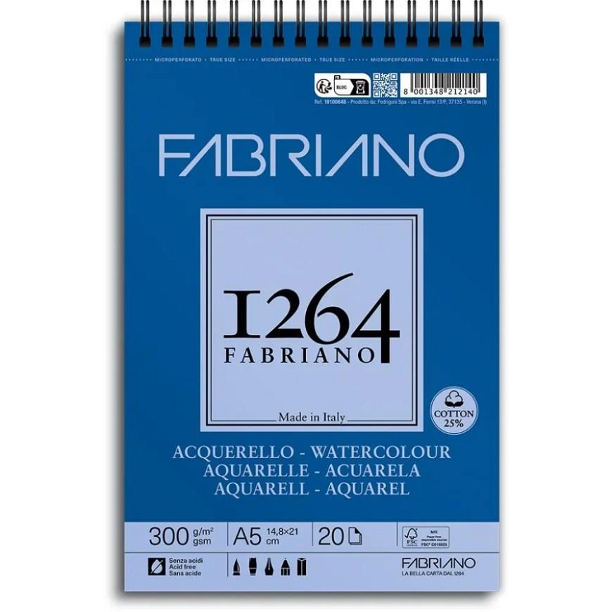 Bloc dibuix aquarel·la A5 llis gra fi 300g 20f | 8001348212140
