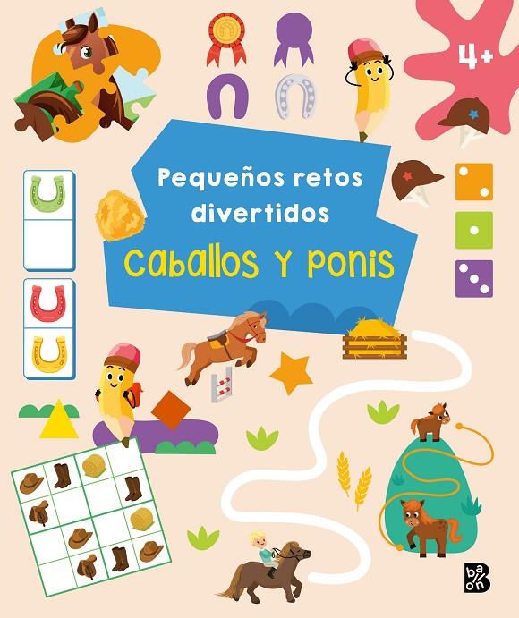 Pequeños retos divertidos - Caballos y ponis | 9789403244594 | Ballon