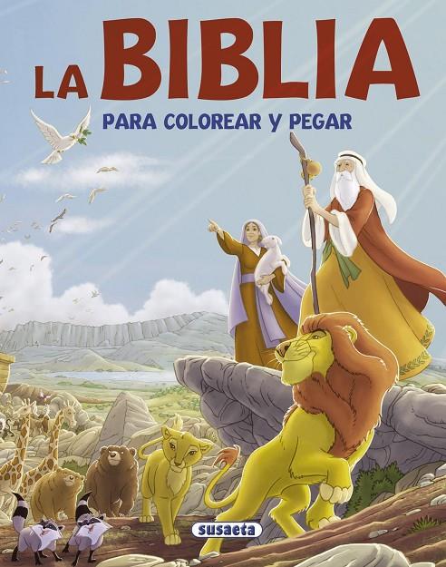 La Biblia. para colorear y pegar | 9788467738896 | López, Isabel (adaptadora)
