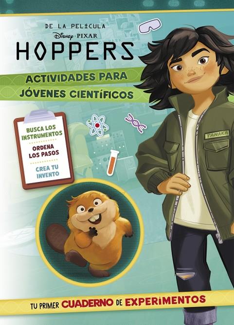 Hoppers. Actividades para jóvenes científicos | 9788419487629 | Disney