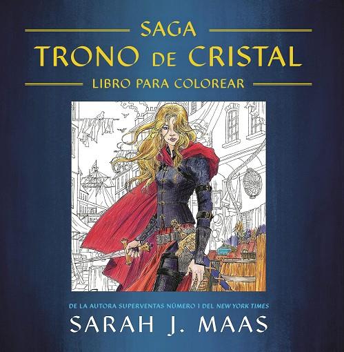Trono de cristal: Libro para colorear | 9791387711184 | Maas, Sarah J.