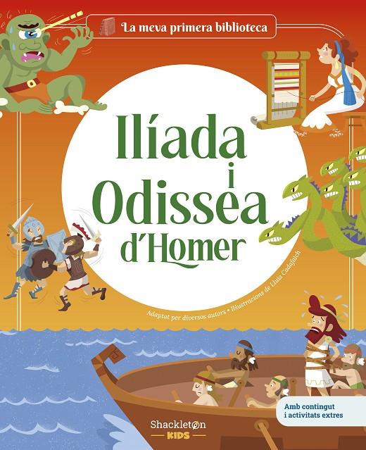 Ilíada i Odissea d'Homer | 9788413615370 | Solé, Jordi/Cavallone, Maria Cecilia/Cadafalch i Pladevall, Lluís