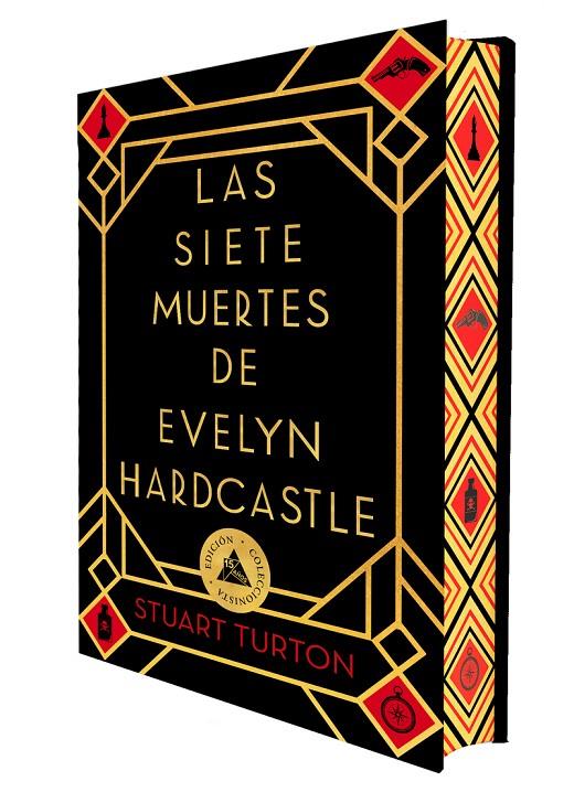 Las siete muertes de Evelyn Hardcastle (Ed. especial limitada en tapa dura con cantos pintados) | 9791387592035 | Turton, Stuart