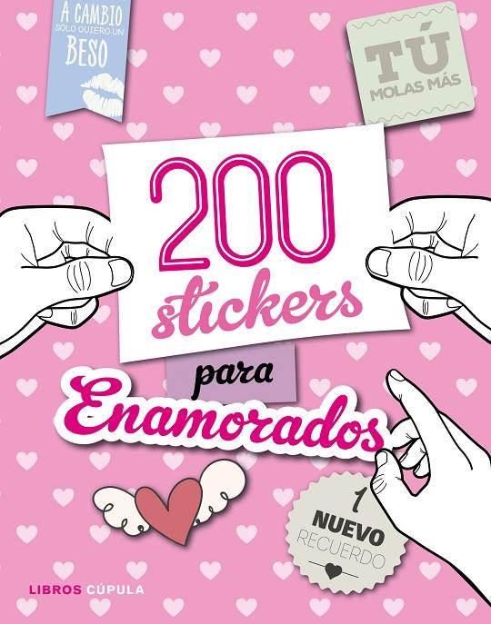 Más de 200 stickers para enamorados | 9788448022099 | AA. VV.