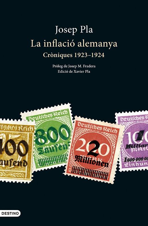 La inflació alemanya | 9788419734044 | Pla, Josep (edició de Pla, Xavier)
