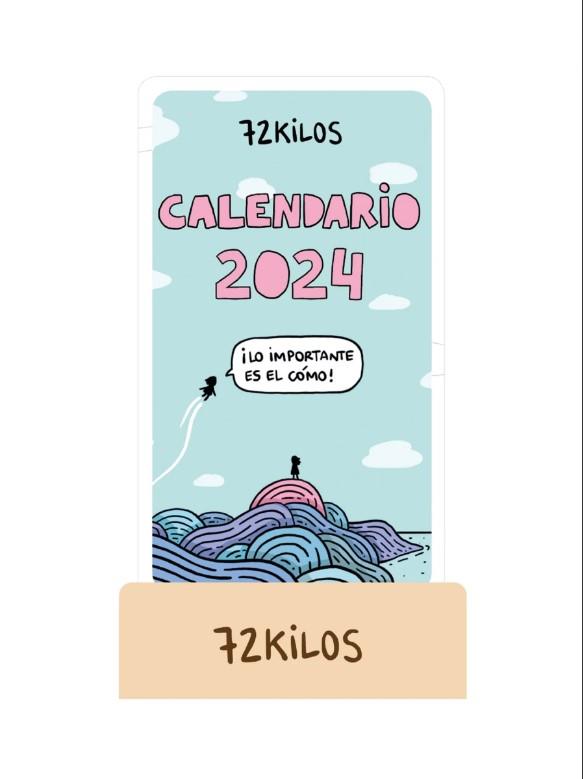 Calendario mesa tarjetas 2024 - 72 Kilos | 8432715153054 | 72 Kilos