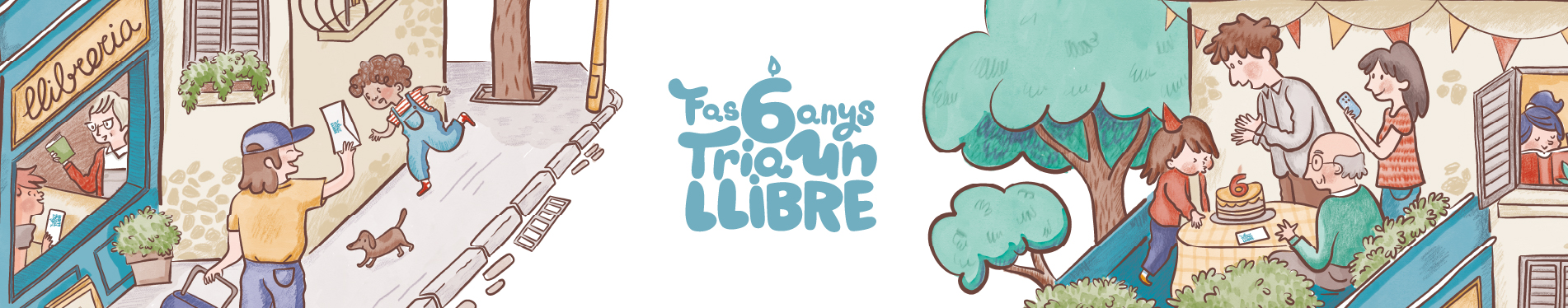 Fas 6 anys. Tria un llibre. Gencat. Fins l' 1 de desembre. Llibreria adherida, us esperem!