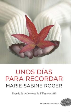 Unos días para recordar | 9788415355540 | Marie-Sabine Roger