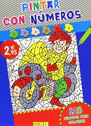 Pintar con números - azul | 9783862338924 | AA VV