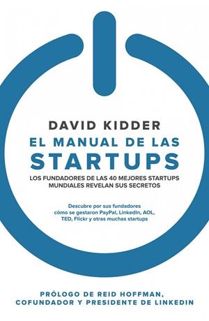 El manual de las startups | 9788498752182 | David Kidder