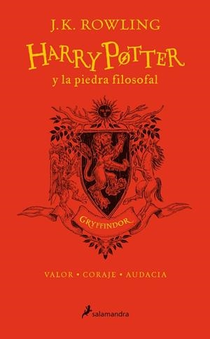 Harry Potter y la piedra filosofal - Gryffindor | 9788498388879 | J.K. Rowling