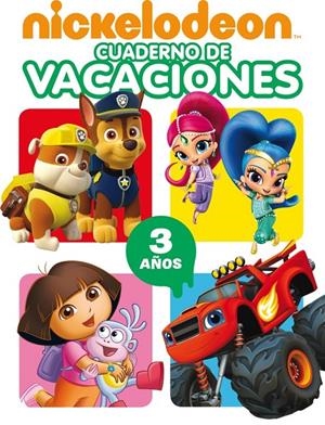 Cuaderno de vacaciones Nickelodeon 3 años | 9788437201467 | Nickelodeon,