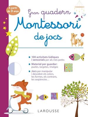Gran quadern Montessori de jocs | 9788418473241 | Éditions Larousse