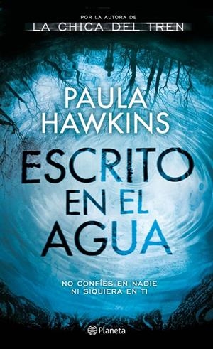 Escrito en el agua | 9788408172178 | Paula Hawkins