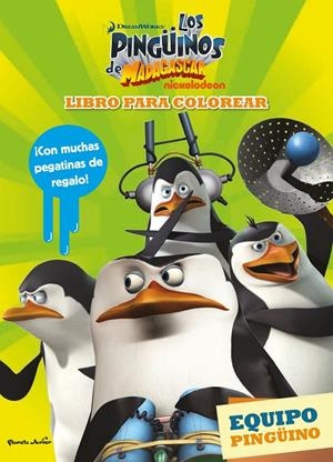 Pingüinos de Madagascar - Libro de colorear | 9788408149811 | Dreamworks