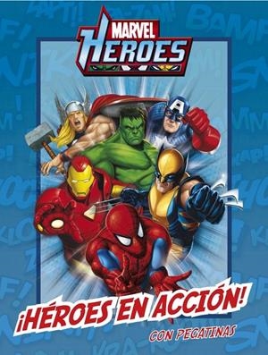 ¡Héroes en acción! con pegatinas | 9788401900754 | Marvel Heroes