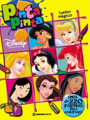 Pinta Pinta Princesas Disney. Sueños mágicos | 9788408042938 | Disney. Princesas