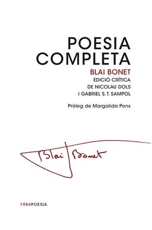 Poesia completa | 9788415835462 | Blai Bonet