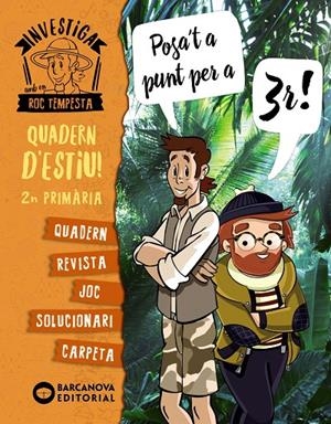 Investiga amb Roc Tempesta 2n. Posa't a punt per a 3r | 9788448954291 | Murillo Guerrero, Núria/Prats Pijoan, Joan de Déu