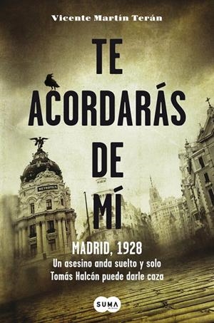 Te acordarás de mí | 9788483655962 | Vicente Martín Terán