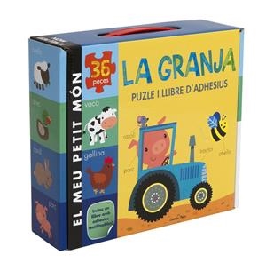 La granja - Puzle i llibre d'adhesius | 9788490576519 | Little Tiger Press