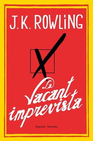 La vacant imprevista | 9788497878173 | J.K. Rowling