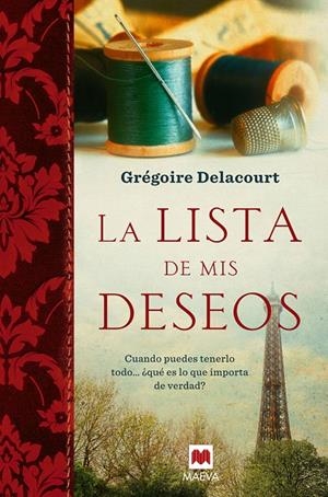 La lista de mis deseos | 9788415532552 | Grégoire Delacourt