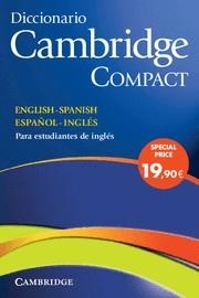 Diccionario Cambridge compac Eng-Esp Esp-Ing | 9788483234754 | Cambridge University Press