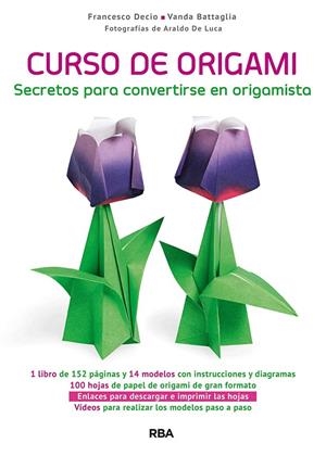 Curso de origami. Secretos para convertirse en origamista | 9788490568811 | Francesco Decio y Vanda Battaglia