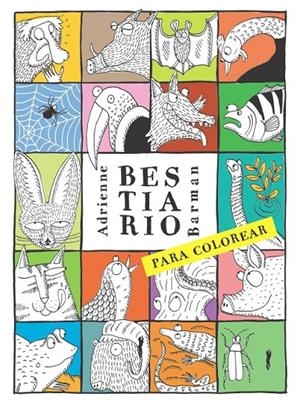 Bestiario para colorear | 9788494328473 | Adrienne Barman