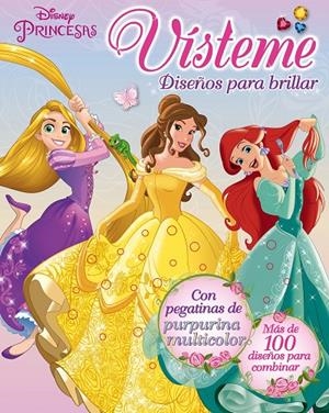 Princesas. Vísteme. Deiseños para brillar | 9788499517629 | Disney