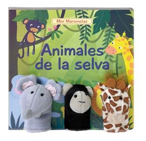 Animales de la selva - Mini marionetas | 9788448836030 | Karen Hayes / Samantha Meredith