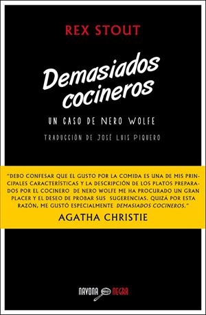 Demasiados cocineros | 9788416259052 | Rex Stout